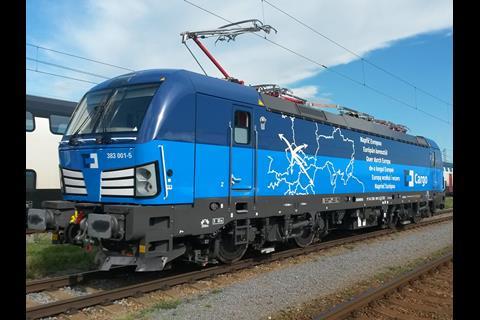 Siemens is to supply a further four Vectron multi-voltage electric locomotives to ČD Cargo.